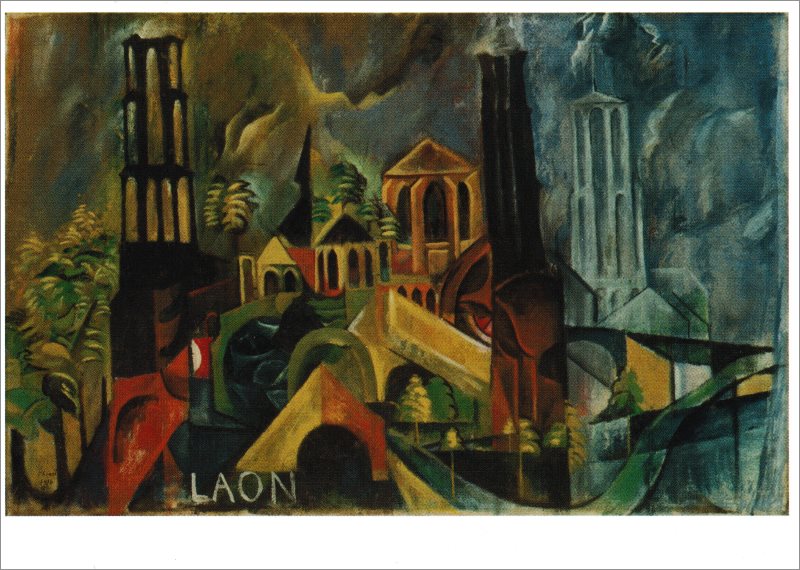 Kunstkarte Max Ernst "Laon"