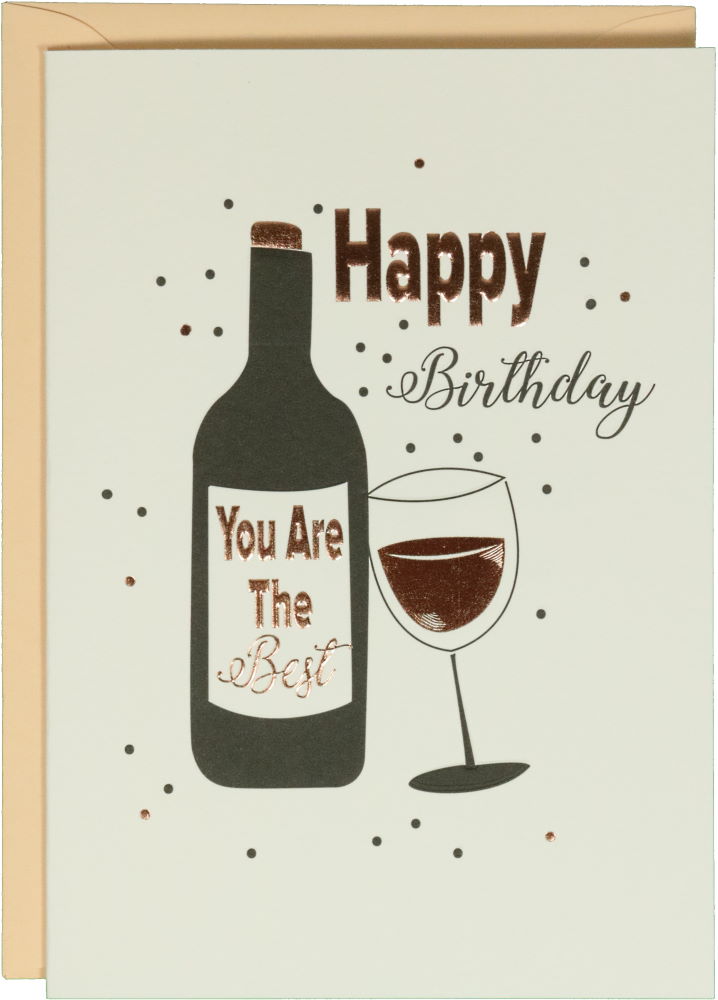 Glückwunschkarte Geburtstag: Donna May Happy Birthday - You Are The Best!