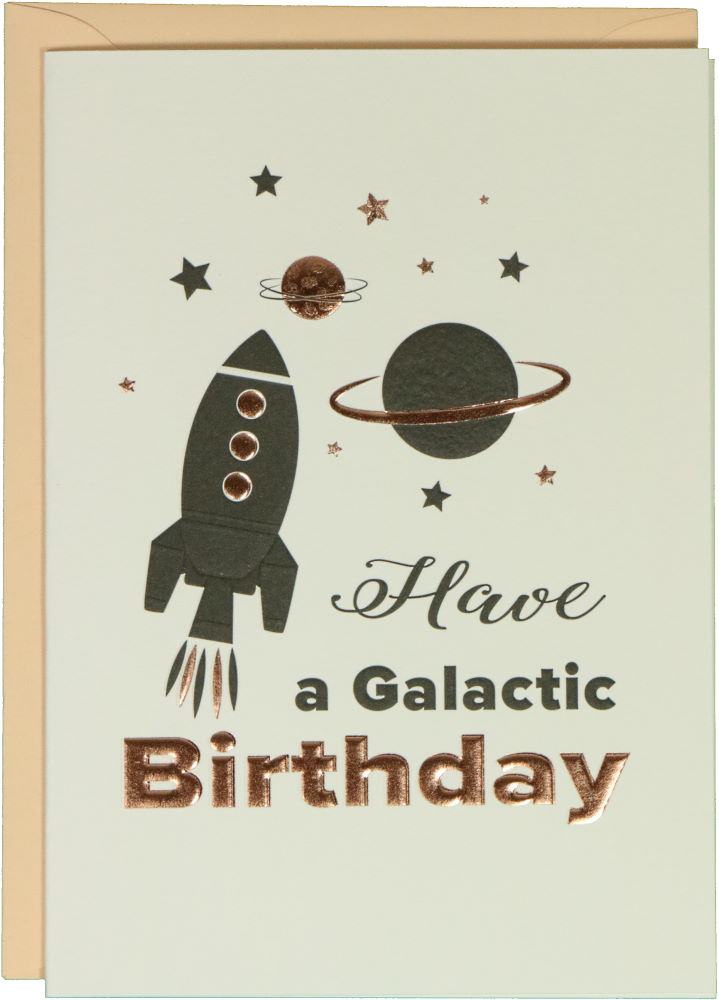 Glückwunschkarte Geburtstag: Donna May Have a Galactic Birthday!
