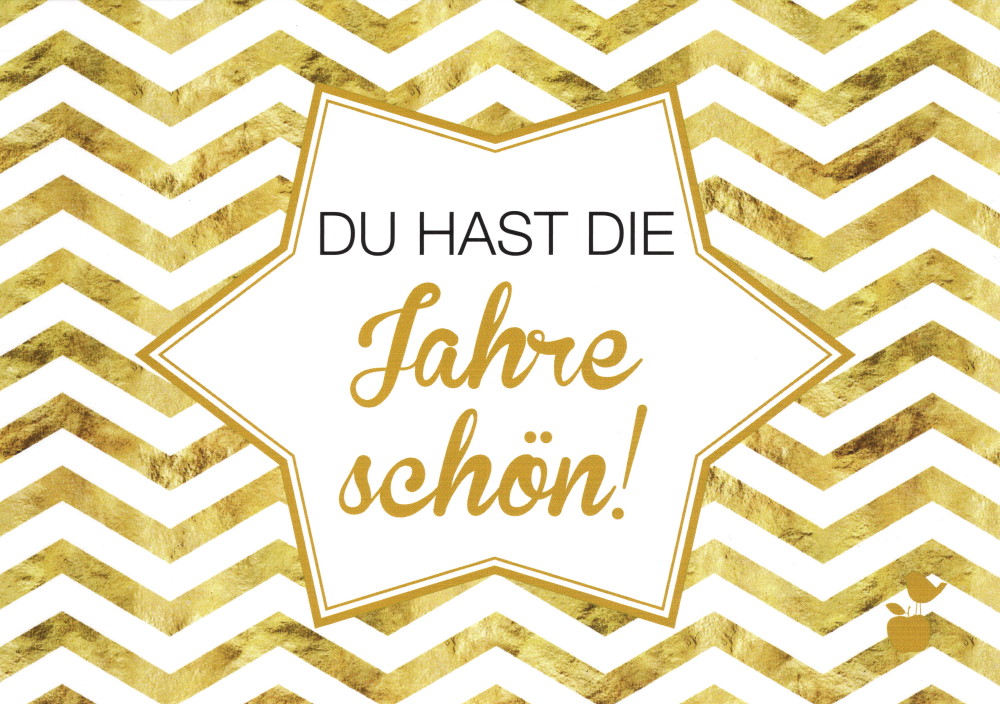Postkarte Sprüche & Humor "Du hast die Haare schön!"