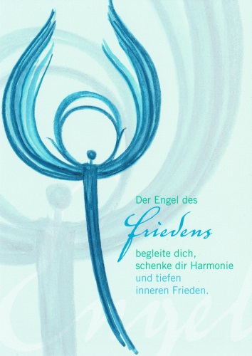 Postkarte "Der Engel des Friedens"
