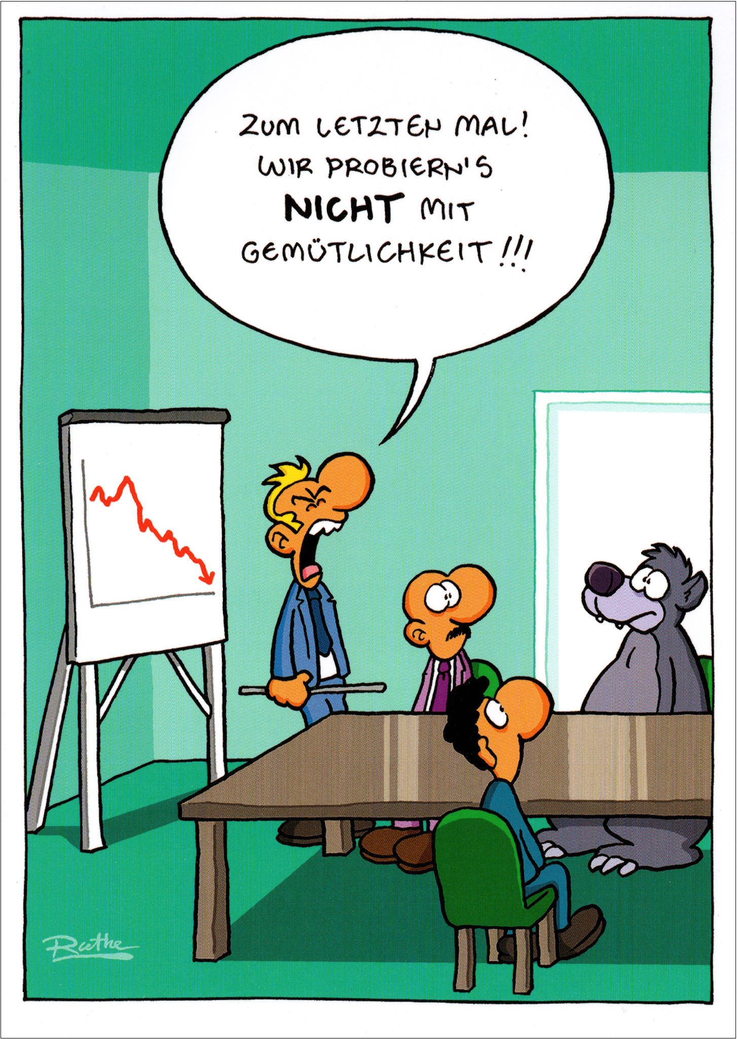 Postkarte Ralph Ruthe