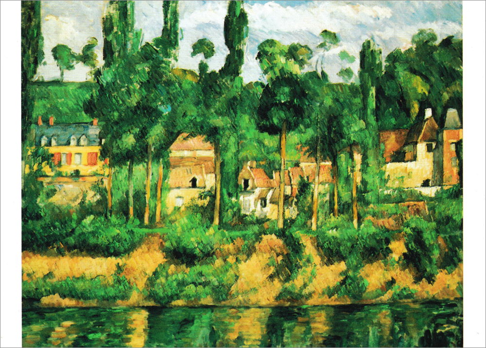 Kunstkarte Paul Cézanne "Schloss Medan"