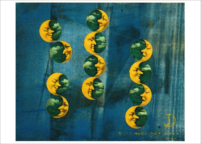 Kunstkarte Max Ernst "D 1965"