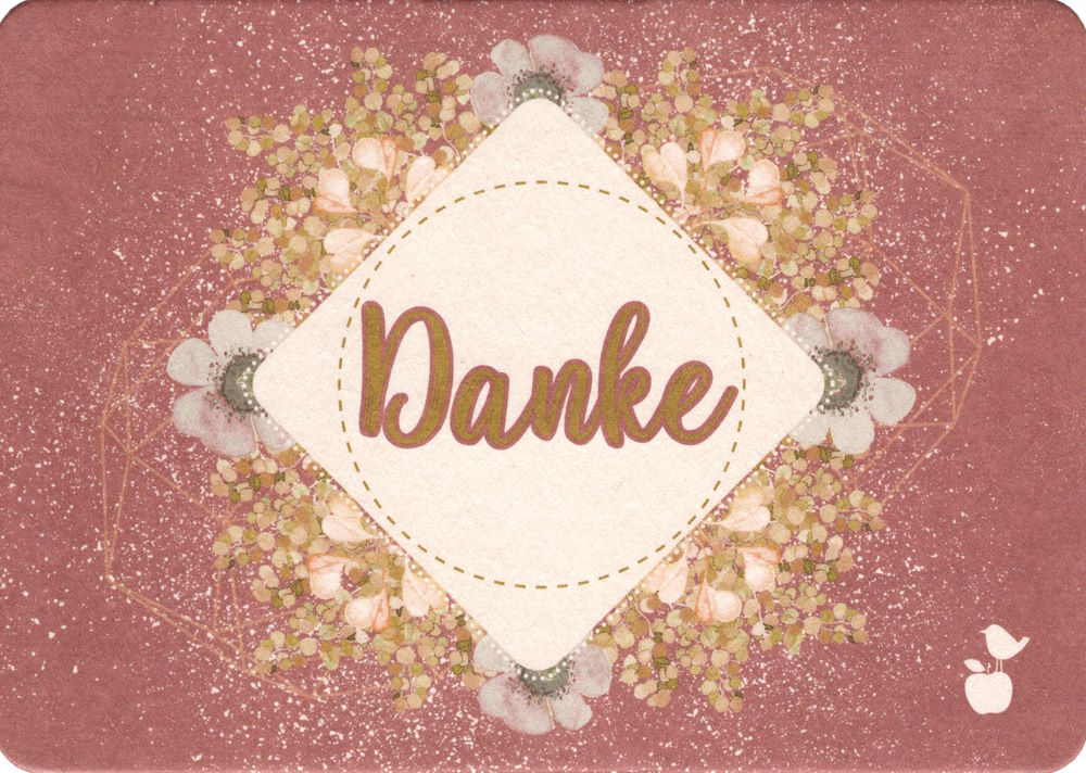 Postkarte Sprüche & Humor "Danke"