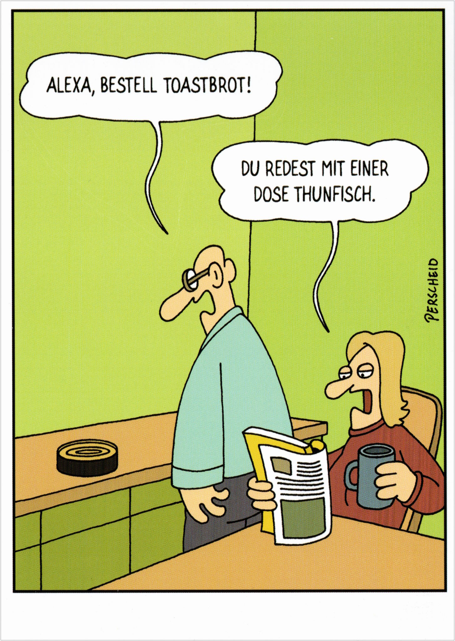 Postkarte Martin Perscheid