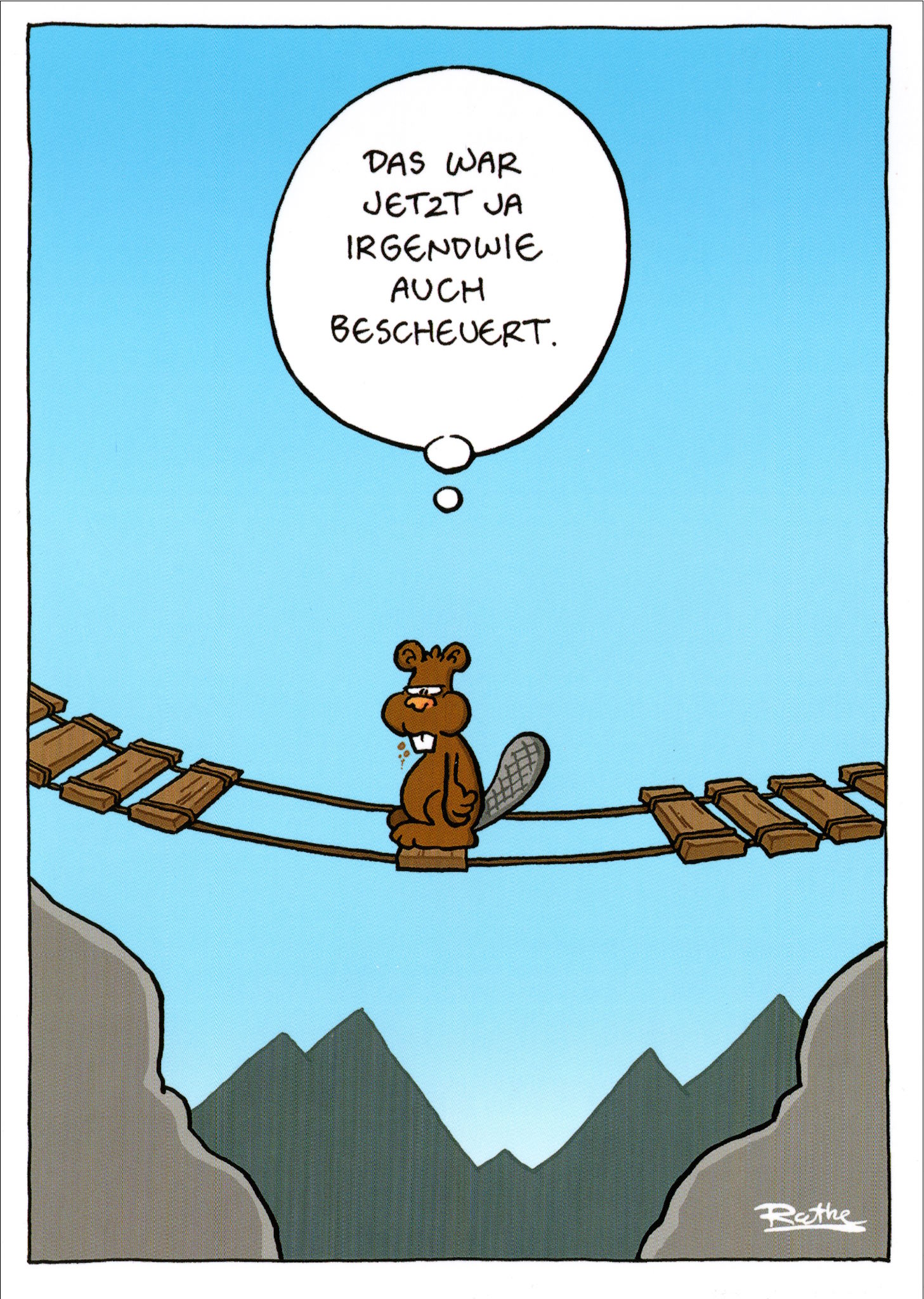 Postkarte Ralph Ruthe 